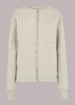 Grey Rains Zip Liner Jacket