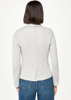 Grey Slim Jersey Jacket