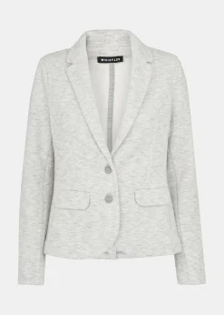 Grey Slim Jersey Jacket