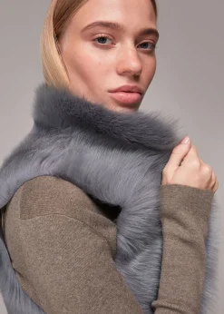 Grey Toscana Sheepskin Gilet