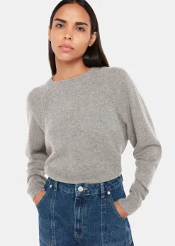 Grey Ultimate Cashmere Crew Neck