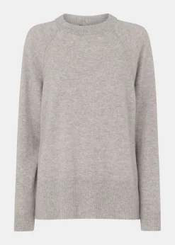 Grey Ultimate Cashmere Crew Neck