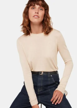 Ivory Annie Sparkle Crew Neck