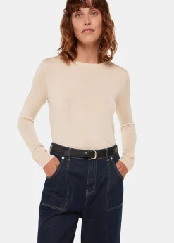 Ivory Annie Sparkle Crew Neck