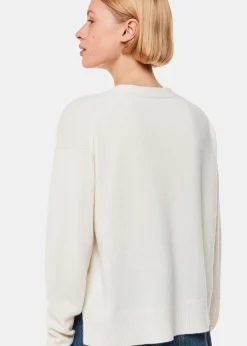 Ivory Cashmere Cardigan