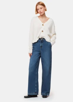 Ivory Cashmere Cardigan