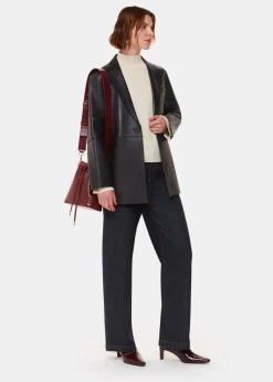 Ivory Cashmere Funnel Neck