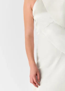 Ivory Eileen Silk Wedding Dress