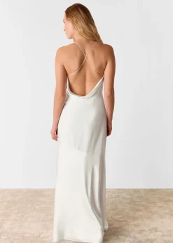 Ivory Eileen Silk Wedding Dress