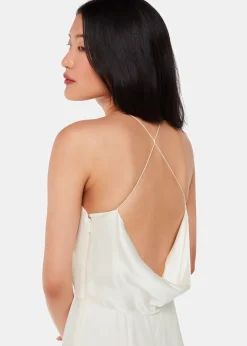 Ivory Eileen Silk Wedding Dress