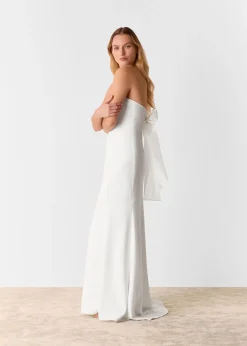 Ivory Ellis Strapless Wedding Dress