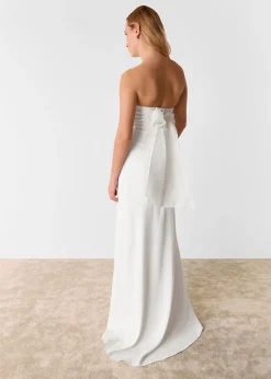 Ivory Ellis Strapless Wedding Dress