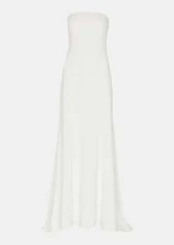 Ivory Ellis Strapless Wedding Dress