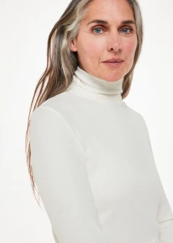 Ivory Essential Ribbed Polo