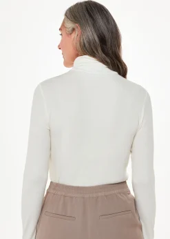 Ivory Essential Ribbed Polo