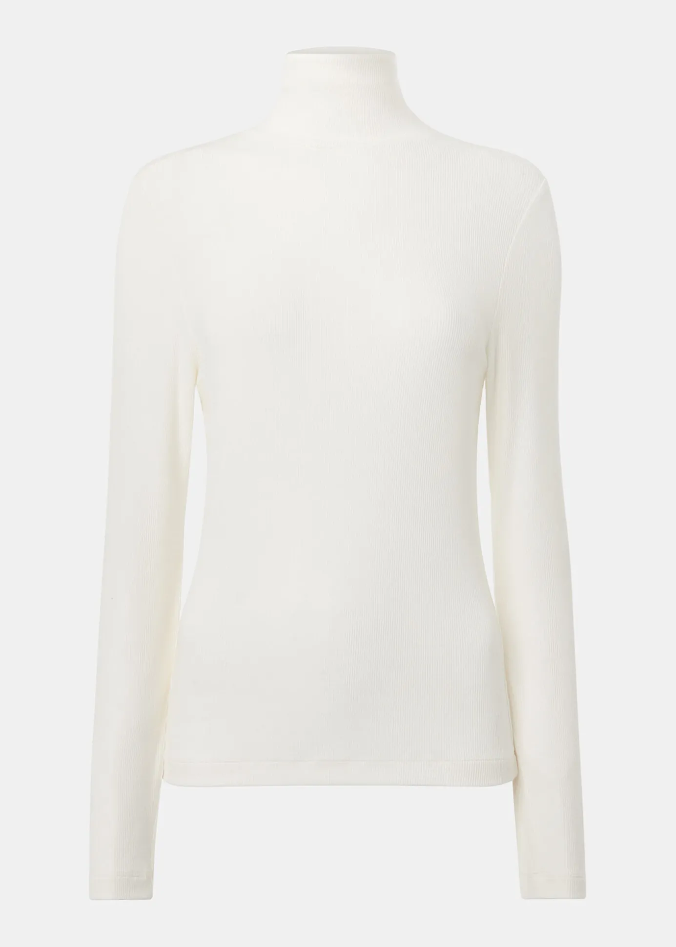 Ivory Essential Ribbed Polo