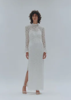 Ivory Frances Lace Wedding Dress