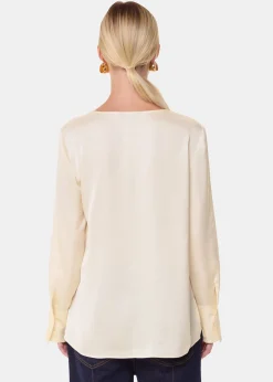 Ivory Kika Frill Top