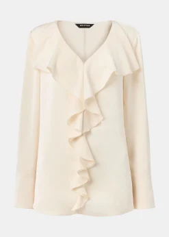 Ivory Kika Frill Top