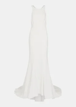 Ivory Lina Lace Insert Wedding Dress