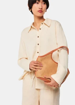 Ivory Linen Elasticated Short