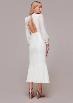 Ivory Loretta Sequin Wedding Dress