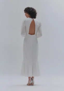 Ivory Loretta Sequin Wedding Dress