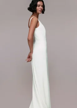 Ivory Mia Square Neck Wedding Dress