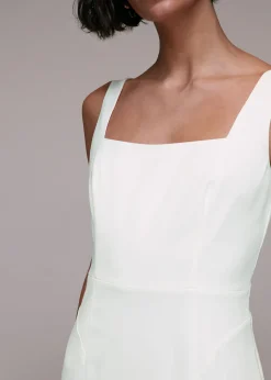 Ivory Mia Square Neck Wedding Dress