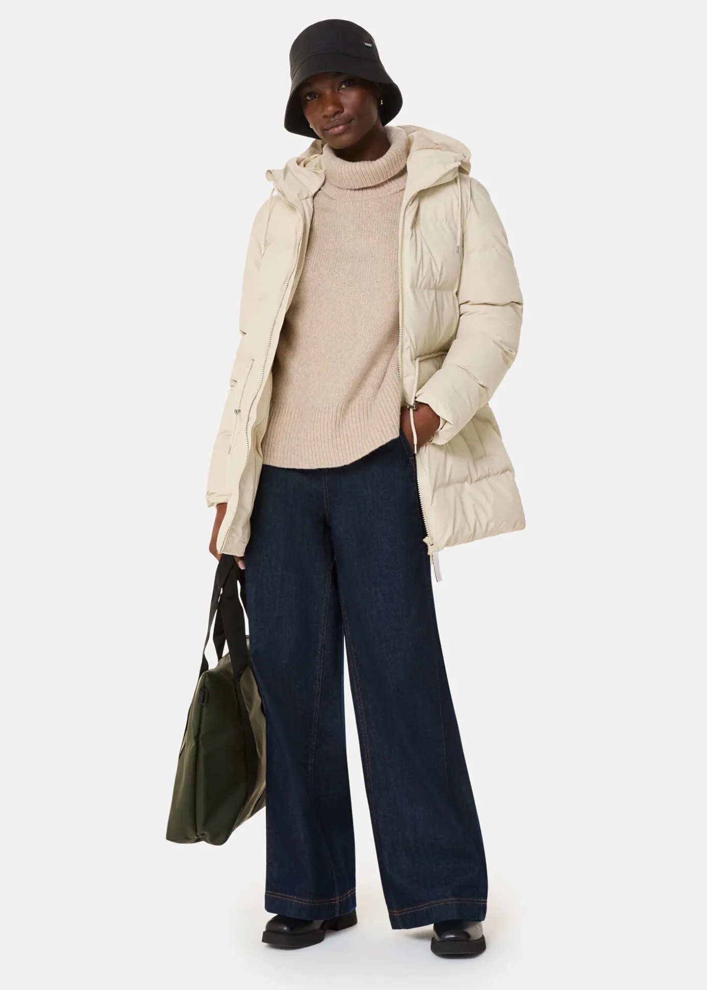 Ivory Rains Alta Long Puffer