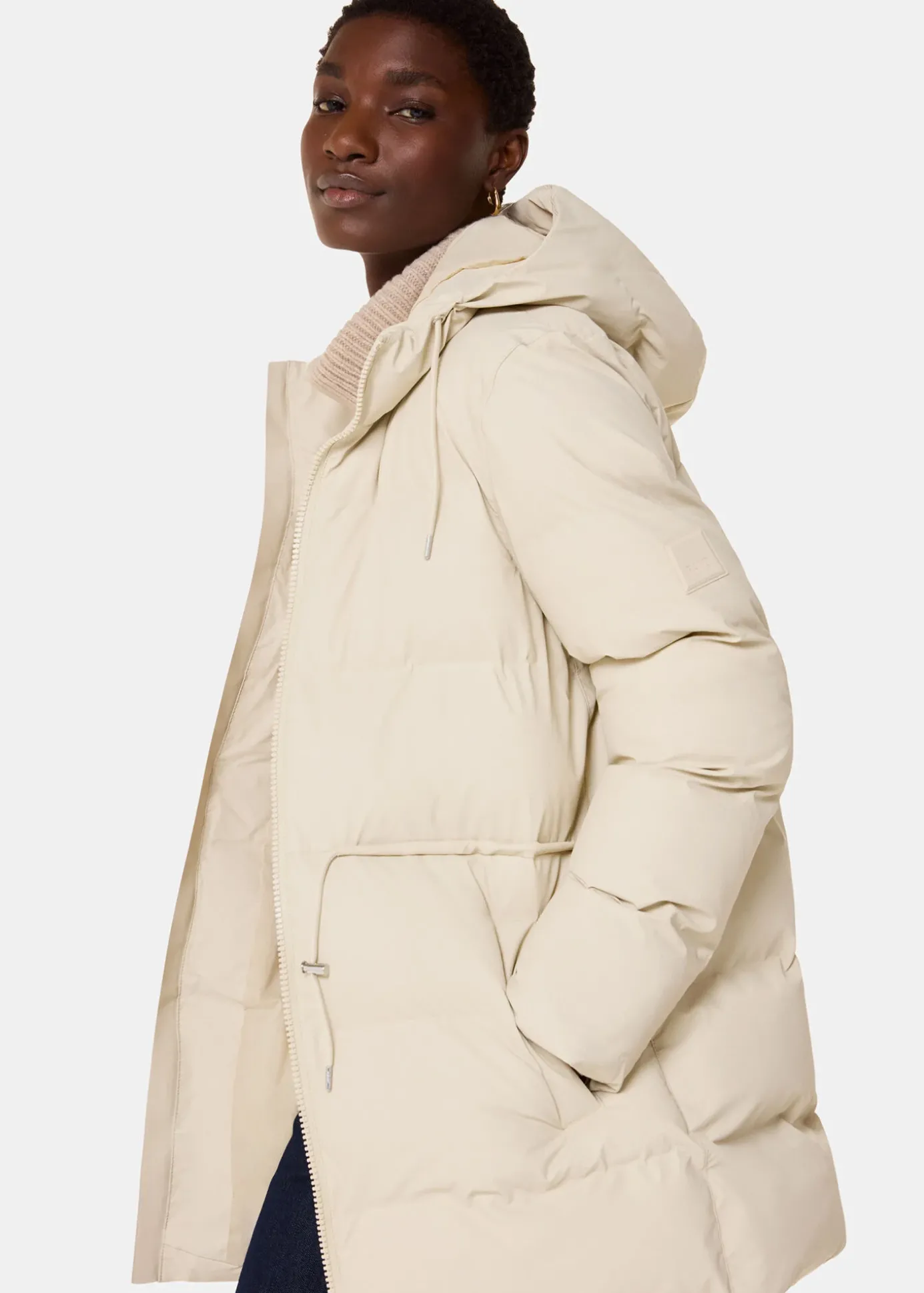 Ivory Rains Alta Long Puffer
