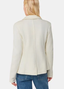Ivory Slim Jersey Jacket