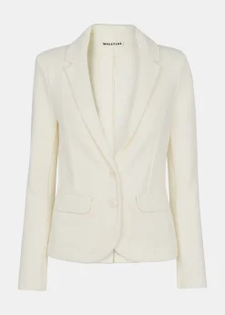 Ivory Slim Jersey Jacket