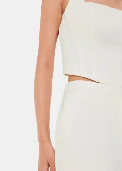 Ivory Structured Corset Bridal Top