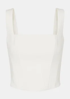 Ivory Structured Corset Bridal Top