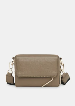 Khaki Bibi Crossbody Bag