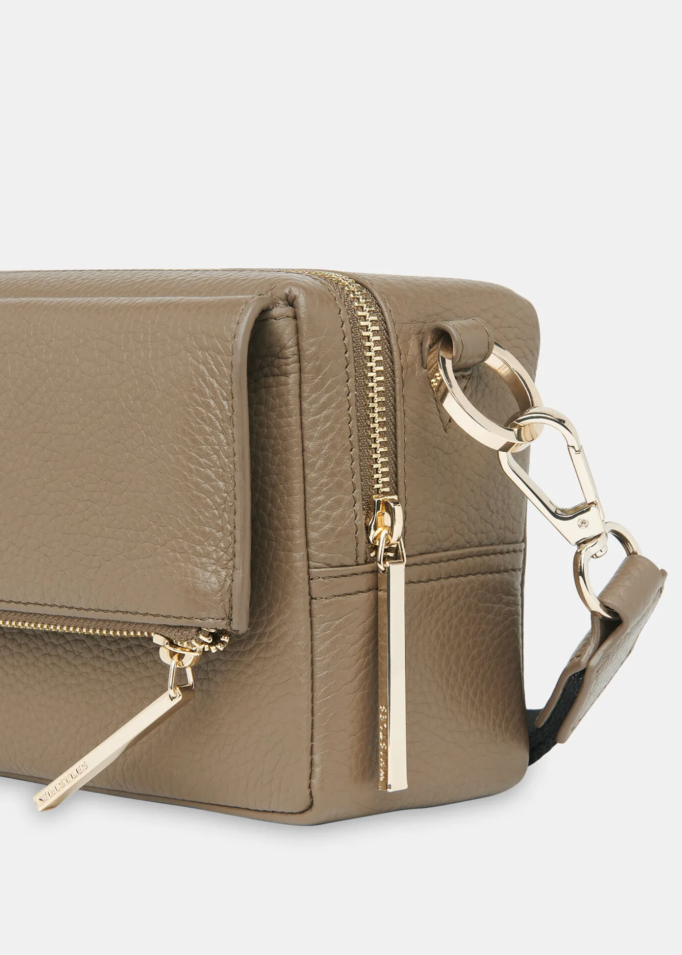 Khaki Bibi Crossbody Bag