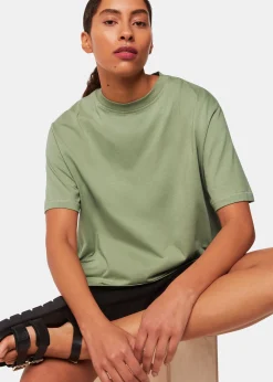 Khaki Relaxed Tee