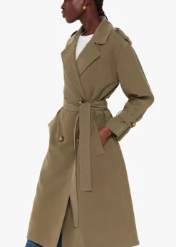 Khaki Riley Trench Coat