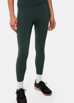 Khaki Sport Seamed Legging