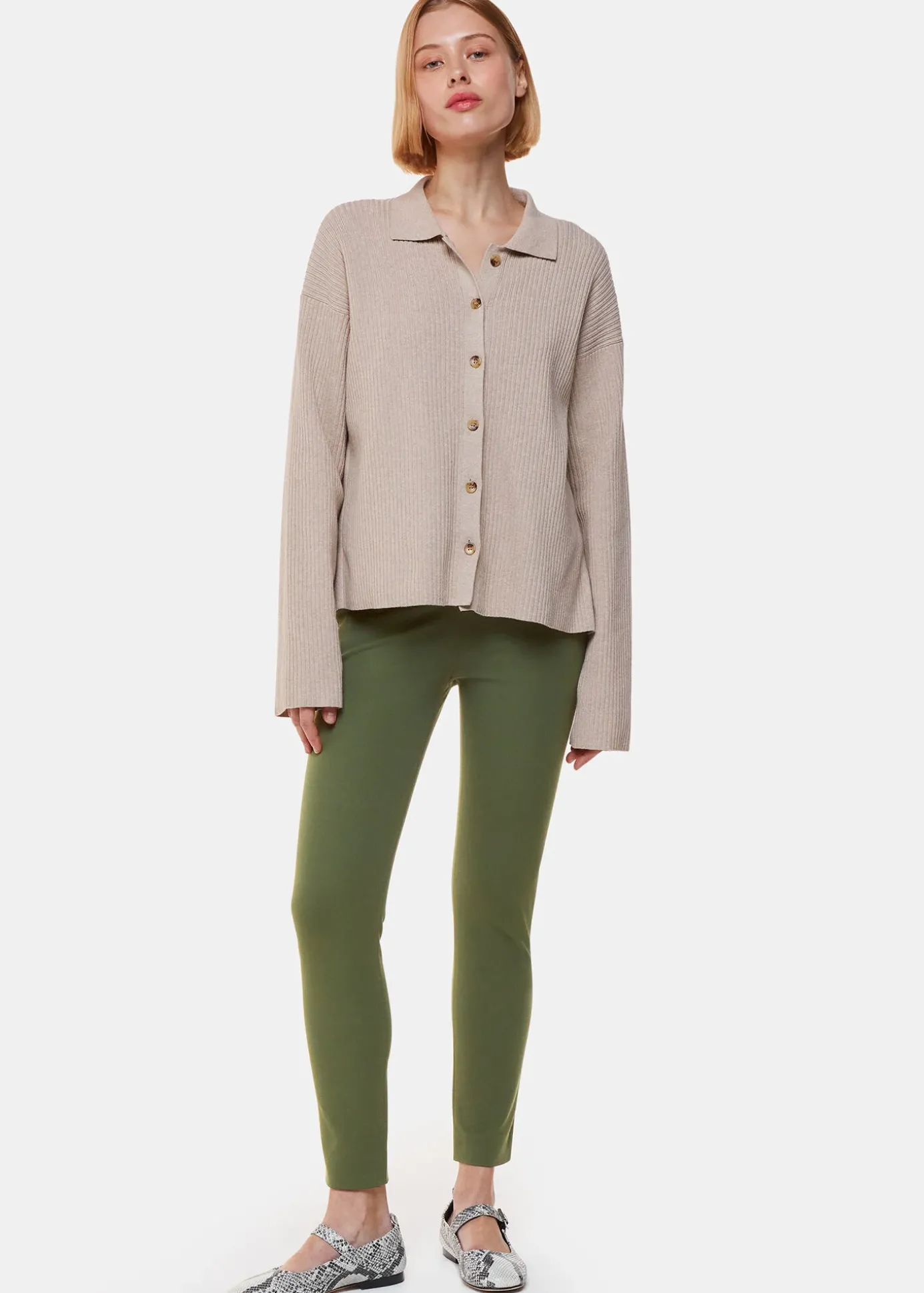 Khaki Super Stretch Trouser
