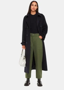Khaki Tessa Casual Trouser