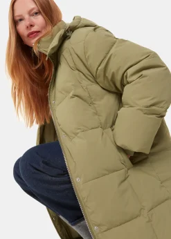 Khaki Una Puffa Coat