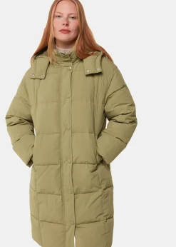 Khaki Una Puffa Coat