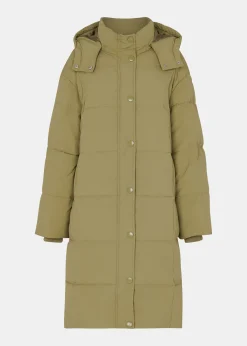 Khaki Una Puffa Coat