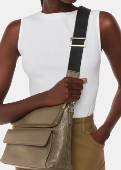 Khaki Vida Crossbody Bag
