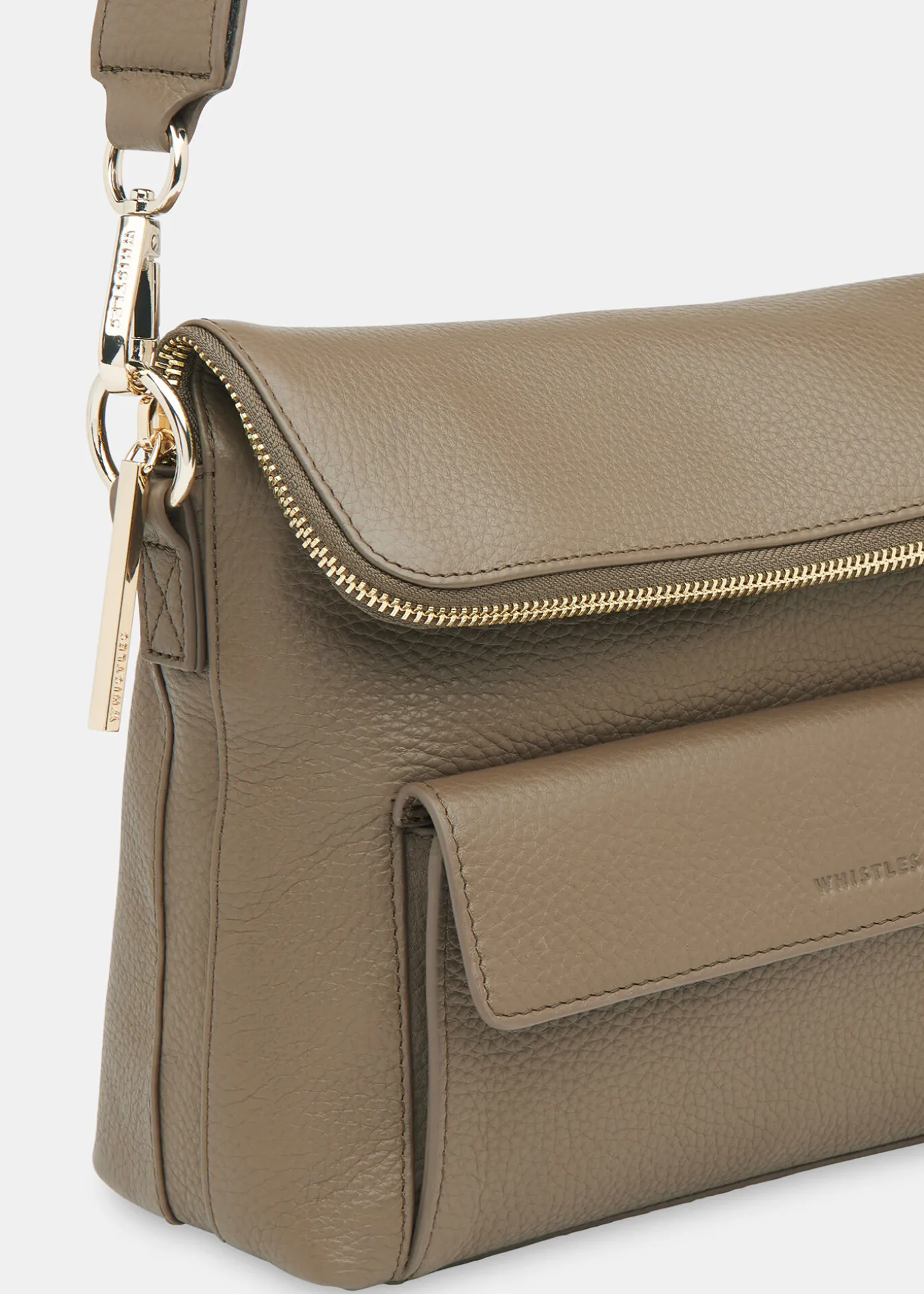 Khaki Vida Crossbody Bag