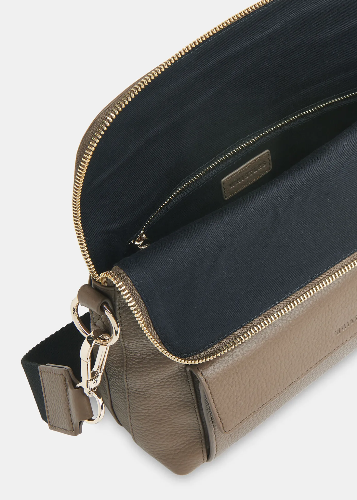 Khaki Vida Crossbody Bag