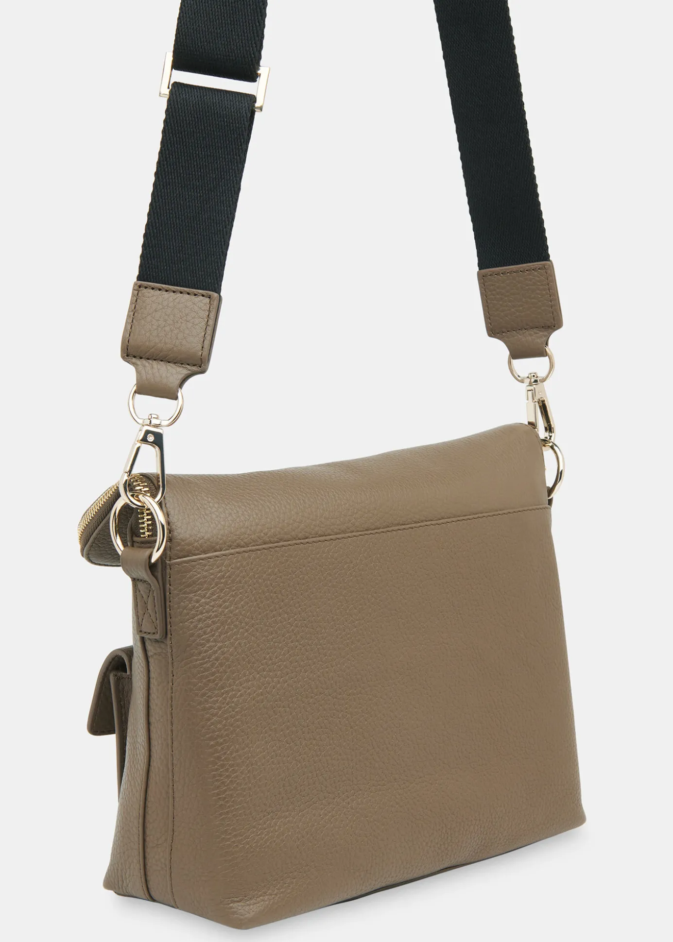 Khaki Vida Crossbody Bag