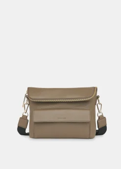 Khaki Vida Crossbody Bag